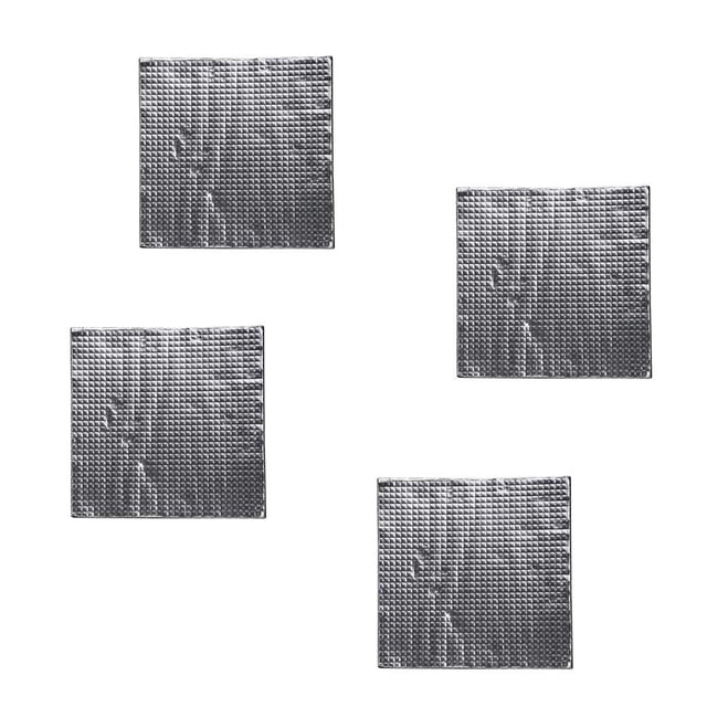 Almohadilla Térmica Caliente Autoadhesiva de Lámina de de Aislamiento de 4 Piezas 300x300mm shamjiam Algodón con aislamiento de cama calefactora