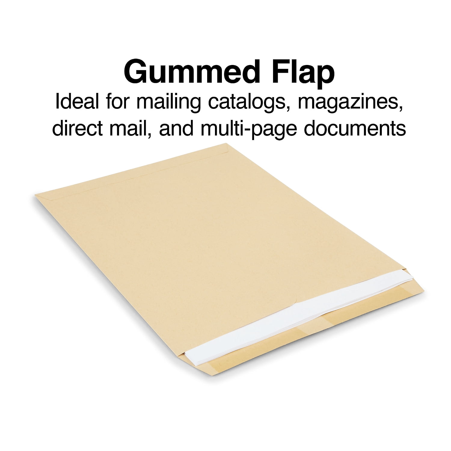 MyOfficeInnovations Catalog Envelopes 9" x 12" Brown Kraft 100/Box 194969
