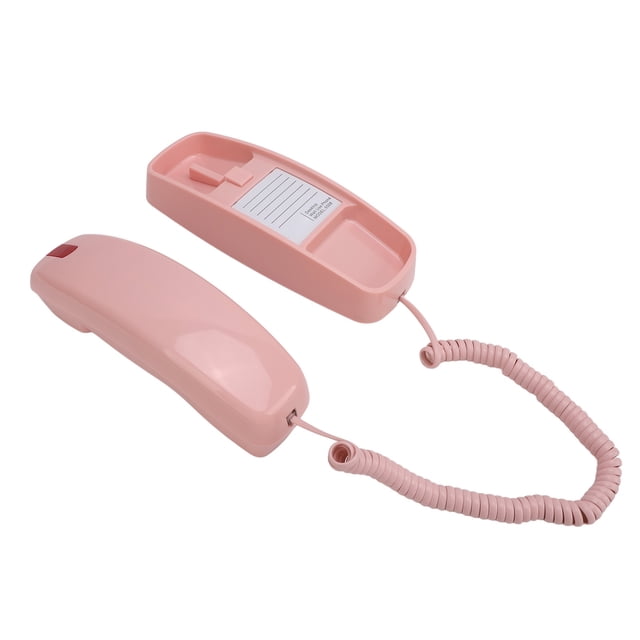 Teléfono Fijo Para El Hogar, Teléfonos de Pared retro para teléfono fijo, teléfono con cable montarable en la pared, Botones Grandes, Control de Volumen, Teléfono fijo DE