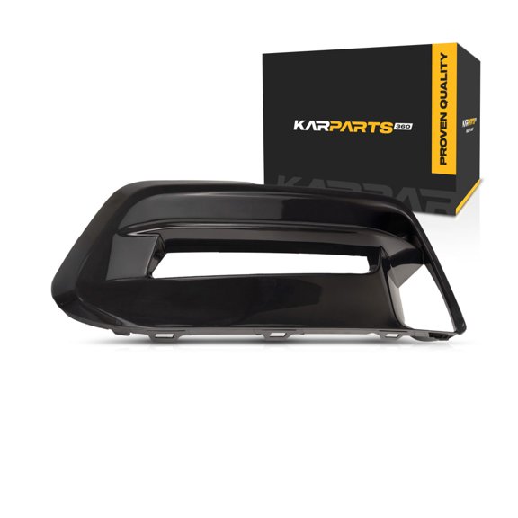 For Honda Accord 2018 2019 2020 Fog Light Bezel Driver Side | Front | PP Plastic | With Fog | Replacement For HO1038140 | 71107TVAA10