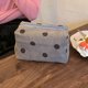 thumbnail image 5 of Bolso De Cosméticos Neceser de pana con lunares Neceser vintage para adolescentes (Gris Dot L) Ndcxsfigh Para Estrenar, 5 of 9