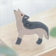 thumbnail image 5 of 2 minifiguras de animales de simulación, juego de animales, regalo para decoración del hogar lobo cebra, 5 of 9