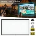 thumbnail image 2 of GJX Outdoor Projector With Screen Screen Projection Movies Screen Anticrease Portable For Home Outdoor Indoor Support Double, 2 of 4