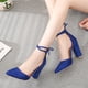 thumbnail image 4 of Zapatos de verano para mujer Correa Tacones cuadrados Punta abierta Sandalias transpirables Zapatos de fiesta Wmkox8yii hfjk1634, 4 of 8