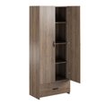 thumbnail image 4 of Systembuild Evolution 2 Door 1 Drawer Storage Cabinet, Rustic Oak, 4 of 9