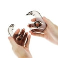 thumbnail image 4 of Unique Bargains Tape Dispenser Double-Side Handheld Tapes Cutter Holder, Black 5 Pack, 4 of 5