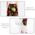 thumbnail image 2 of Fruit Stylish Chiffon Beach Dress with Polyester Straps - for the Beach, 2 of 6