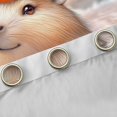 thumbnail image 4 of Erosebridal Kids Kawaii Capybara With Fruit Orange Black Out Curtains,Boys Girls Floral Cherry Blossoms Curtains Pack of 2 (42x63 Each)Luxury Bedroom Decor, 4 of 6