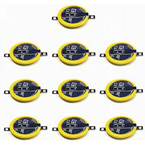 10X CR1616 Save Battery Replacement w/ Tabs - Gameboy Color Advance Pokemon GBA