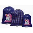 thumbnail image 2 of Darling Souvenir Blue Unicorn Birthday Custom Party Supplies&nbsp;Drawstring Pouches&nbsp;Favor Bags 15 Pieces, 2 of 5