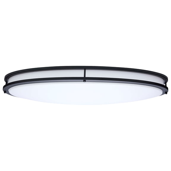 Nuvo Lighting 62/1981 Glamour 32" Wide Led Flush Mount Ceiling Fixture - Black