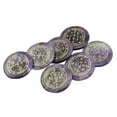 thumbnail image 1 of Conjunto de Cristal Hugo 7 Piezas Amatista Natural Pulido Grabado, 1 of 4