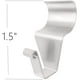 thumbnail image 2 of Vinyl Siding Hooks, Heavy-duty Stainless Steel, No Nails & Screws Needed, Reusable Siding Clips For Decorative Hanging, Supports Up To 12 Lbs, Easy to Install & Remove, Low Profile Design, 2 of 6