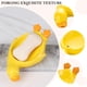 thumbnail image 1 of Plato de jabón de baño de pato Bandeja de soporte de jabón de cerámica portátil Suministros de baño reutilizables Likrtyny  Libre de BPA, 1 of 7