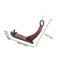 thumbnail image 2 of LOLIPPYY Hammock Stand Hooks Heavy Duty Ham Holder Wood Space-saving for Restaurants Kitchen Use 1Pcs, 2 of 8