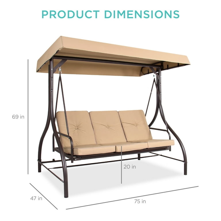Best choice 3 seat swing hotsell