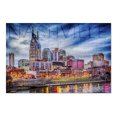 thumbnail image 2 of Nashville, Tennessee, Colorful Skyline (19x27 inches, Premium 500 Piece Jigsaw Puzzle for Adults and Family, Made in USA), 2 of 4