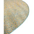 thumbnail image 5 of Jill Zarin Outdoor Collection Area Rug - Cape Town (7' 10" x 10' Oval Yellow and Aqua/Light Blue), 5 of 11