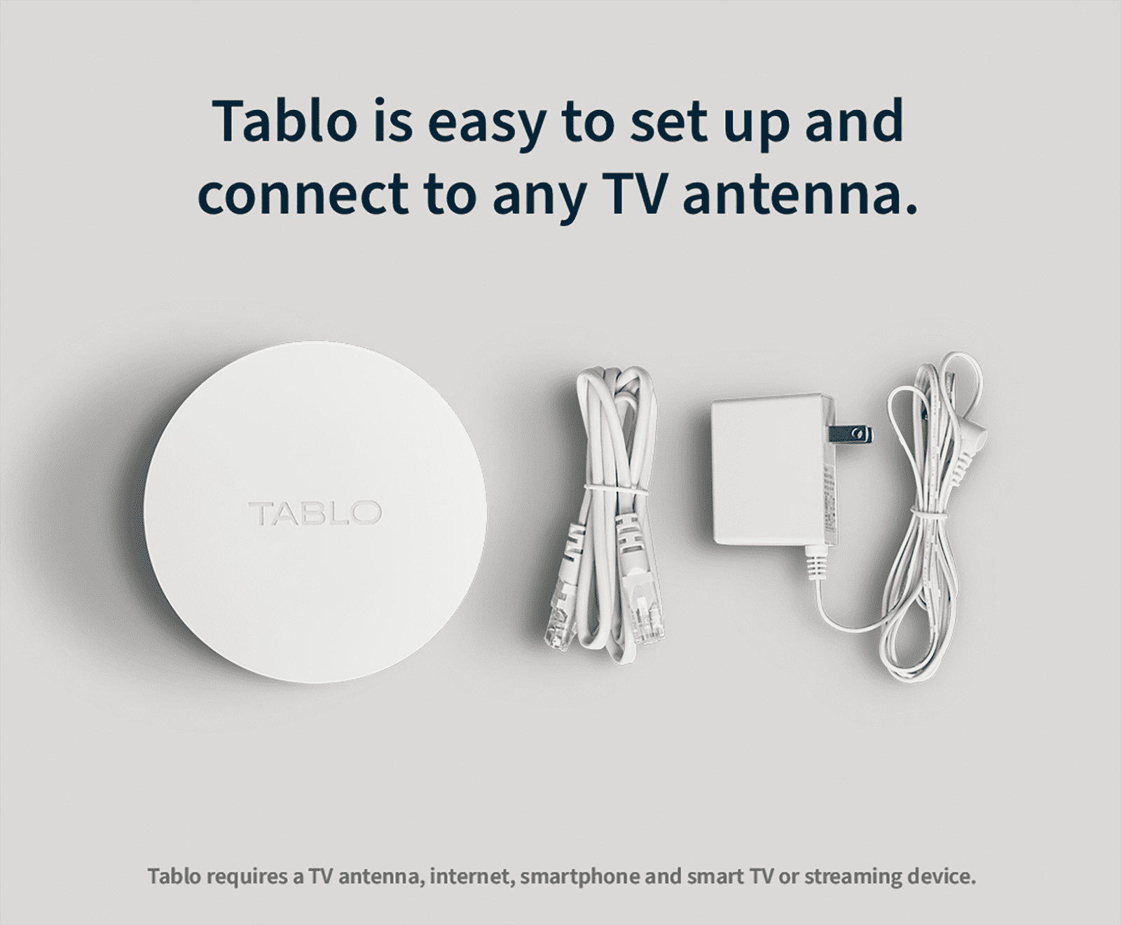 New Tablo 4th Gen 2-Tuner - 128GB Over-The-Air [OTA] Digital Video Recorder [DVR] TF1282B-01-CN