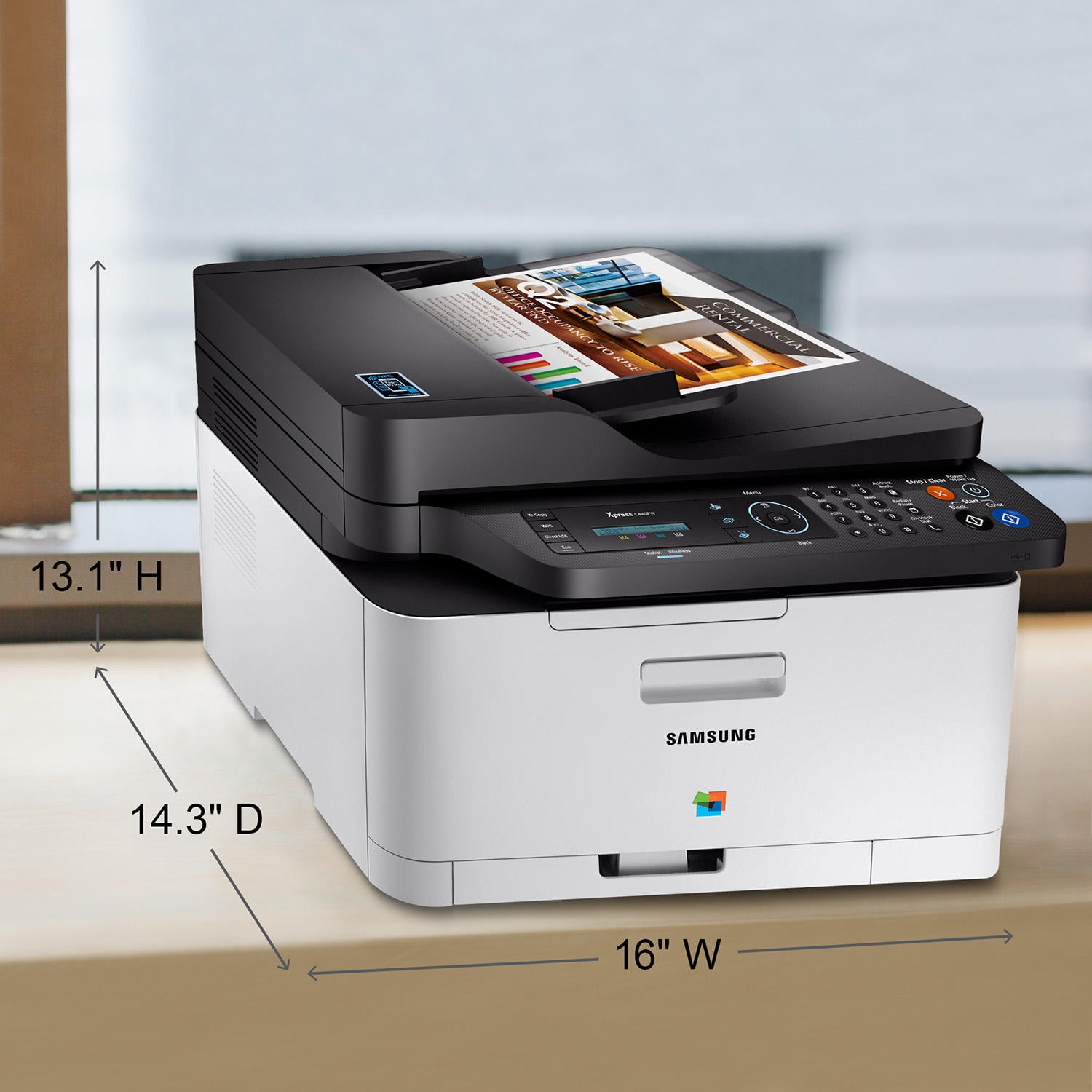 Samsung Xpress SL-C480FW/XAA impresora láser a color inalámbrica  multifunción