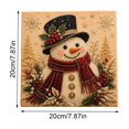 thumbnail image 4 of Fmbmuo Christmas Snowman Diamond Art Kits Christmas Pearl Art Canvas Art Canvas Wall Art for Living Room, 4 of 5