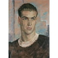 thumbnail image 2 of Glyn Warren Philpot 14x18 Black Ornate Wood Framed Double Matted Museum Art Print Titled - Andre Eglevsk (1937), 2 of 5