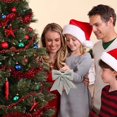 thumbnail image 1 of Karymi Christmas Tree Decoration, Hanging Items, Window Display, Scene Layout, Props, Christmas Decorations, Bows Up to 60% off Summer Savings New Year's Day, 1 of 5