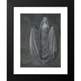 thumbnail image 2 of Edwin Austin Abbey 11x14 Black Modern Framed Museum Art Print Titled - Study for Blanchefleur (1993), 2 of 5