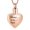 rose, variant on Wing Heart Cremation Urn Necklace for Mom Grandma Dad Pet Ashes Angel Wing Memorial Keepsake Pendant Jewelry