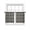 Multicolor, variant on Vintage Flower Sheer Curtains 96 Inch Length 2 Panels Set Window Treatments, Green Spring Floral Leaves Pastoral Birds Plants Rod Pocket Semi Curtains for Living Room/Bedroom/Kitchen, 104"W x 96"L