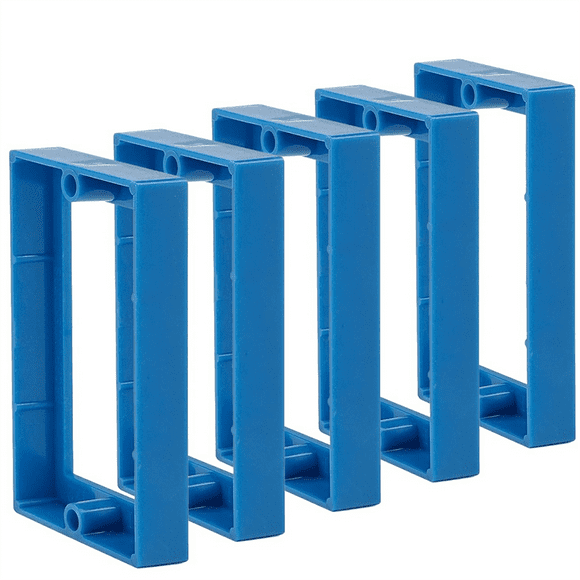 5-Pack 1/2Inch Single Gang Receptacle Outlet Box Extenders - Electrical Outlet Extender for Electrical Outlet Switches