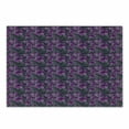 thumbnail image 1 of Floral Cutting Board, Violet Tones Grungy Look Flower Print Mystical Wild Rose, Decorative Tempered Glass Cutting and Serving Board, in 3 Sizes, by Ambesonne, 1 of 2