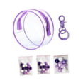 thumbnail image 3 of Estuche Organizador De Exhibición De Mu?ecas De PVC Transparente Estuche De Almacenamiento De Mini Mu?ecas Para Mu?ecas Morado, 3 of 8