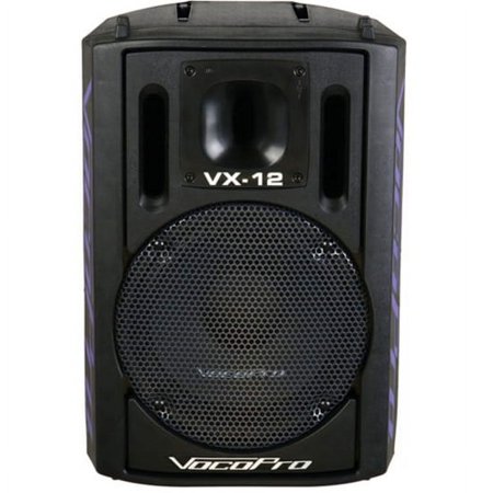 UPC: 0692868500121 | VocoPro VX-12 2-way Speaker  250 W RMS