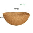 thumbnail image 1 of GLFILL Premium Coconut Fiber Replacement Liners Pack of 3 Available in Multiple Sizes 12in, 1 of 8