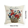 thumbnail image 3 of Aihimol independence Day Pillow 9th of July Patriotic Pillow Memorial Day indoor Outdoor Cushion Case for Home Bedroom Decor, 3 of 7