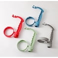 thumbnail image 4 of Multifunctional PP+TPE Beverage Bottle Handle Holder with Flow Control & Bottle Opener - American Style, Fits Round/Square/Various Sizes, Lightweight for Kitchen & Outdoor Camping, Gray/Blue/Red/Green, 4 of 6