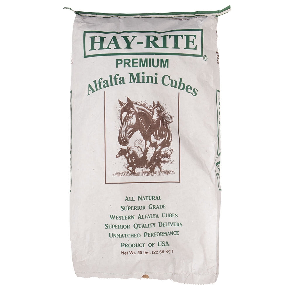 HayRite ALFAMC Premium Alfalfa Mini Cube 50lb
