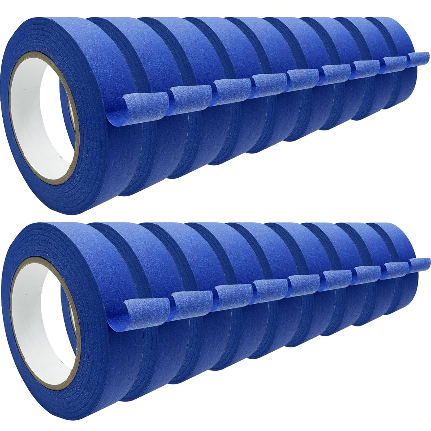 Multi-Surface Painter's Tape, Medium Adhesion, for Walls Painting and Packing, 0.94 Inch x 60.1 Yard per Roll, 18 Rolls per Pack