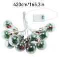 Christmas Bubble Lights, 14Ft Christmas Bubble String Lights,50 Bulbs