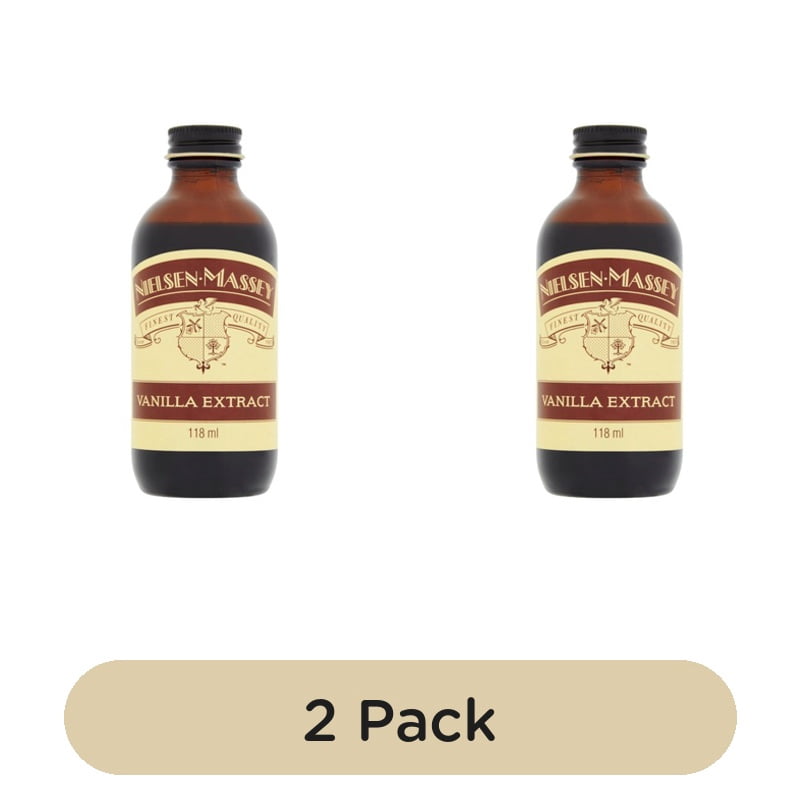Nielsen Massey Vanilla Extract 118ml, British Import (Pack of 2)