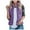 Purple, variant on Lovskoo Womens Fuzzy Sherpa Fleece Jacket Lightweight Vest Cozy Stand Collar Sleeveless Cardigan Zipper Waistcoat Outerwear With Pocket Red