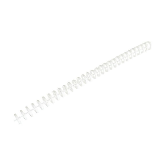 12mm Binder Rings Flexible PVC Binding Comb 30 Rings Binding Coil for Refillable Notebook Planner School Office Supplies