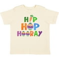 thumbnail image 3 of Inktastic Easter Hip Hop Hooray with Eggs and Carrot Boys or Girls Toddler T-Shirt, 3 of 5