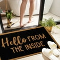 thumbnail image 3 of 1 Pc Floor Mat with Sayings Farm-House Coir Welcome Mat for the Front Door Decor Carpet, 3 of 8
