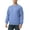 Slate Blue, variant on Pepypepy Men’s Pullover Hoodie 100% Cotton – Double-Knit Solid Color Long Sleeve Sweatshirt for Everyday Comfort and All-Season Style, S-XXL