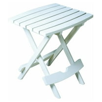 Manufacturing, White 8500--3700 Plastic Quik-Fold Side Table