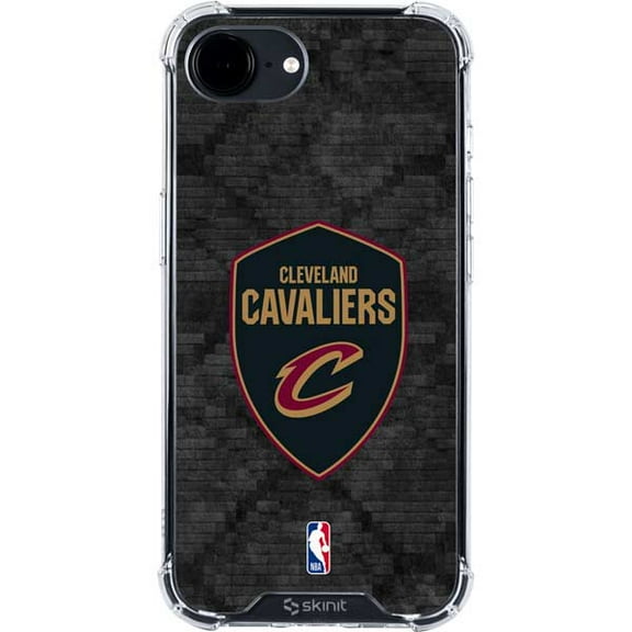 Skinit NBA Cleveland Cavaliers Dark Rust iPhone 16e Clear Case