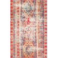 thumbnail image 1 of Unique Loom Sedona Distressed Southwestern Area Rug, 4 x 6 Feet, Fuchsia/Beige, 1 of 1