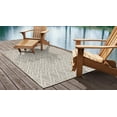 thumbnail image 4 of Jill Zarin Outdoor Collection Area Rug - Turks and Caicos (4' 1" x 6' 1" Rectangle Gray Cream/Cream), 4 of 4